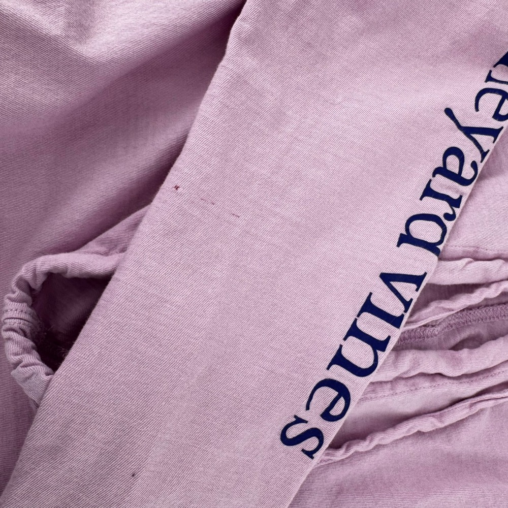 Vineyard Vines Women's Pink Hoodie Long Sleeve Whale Logo Cotton Size M Coastal‎ - Picture 5 of 13